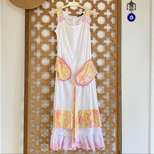 RAMA Boho White Dress sz Small